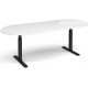 Elev8 Touch Adjustable Radial End Boardroom Table